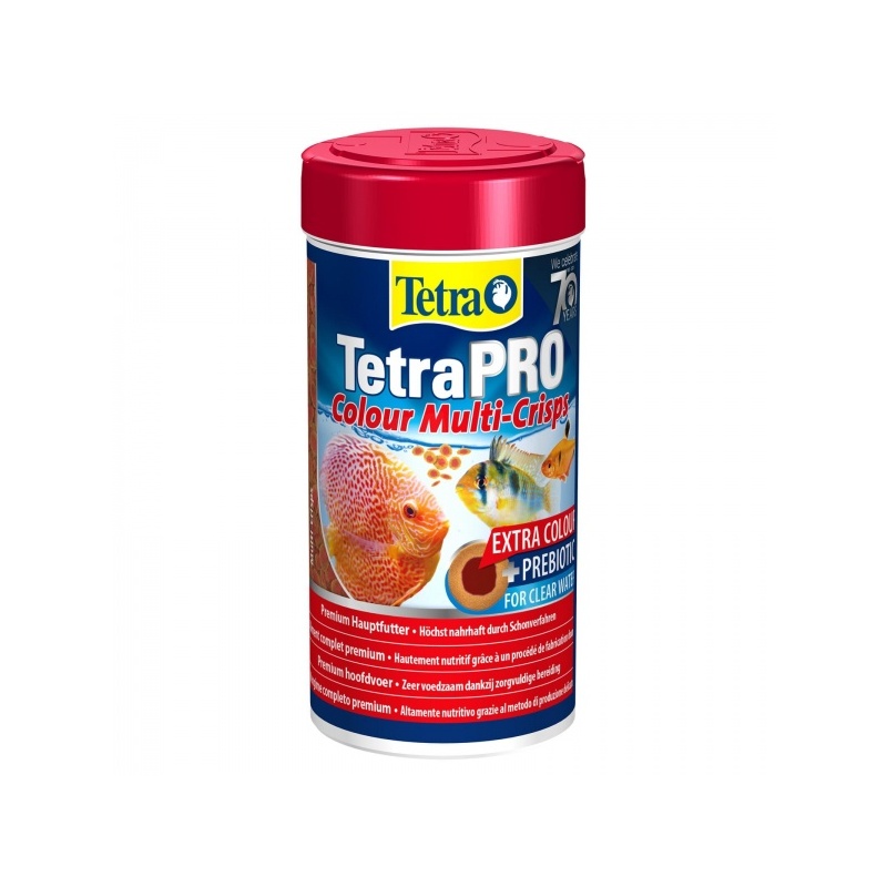 Tetra Pro Colour корм для всех декоративных аквариумных рыб 250ml