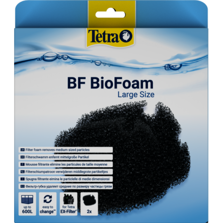 TETRA - BF BioFoam L - Bioloģiskais filtrējošais putuplasts Tetra EX 1200, 1500 filtriem