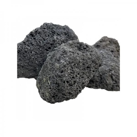 LAVA PREMIUM BLACK - Черная вулканическая лава для аквариума 100cm комплект