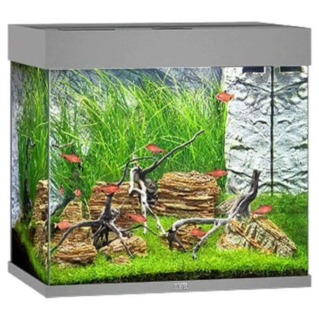 Аквариум Lido LED 120 L серый