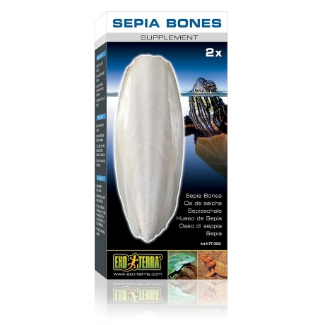 EXO TERRA Sepia Bones - dabīgā sēpija rāpuļiem 2gab