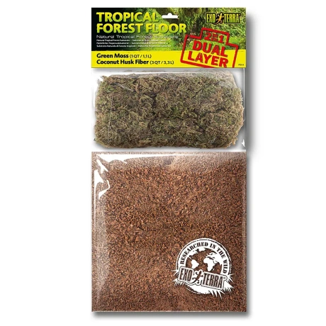 EXO TERRA Tropical Forest Floor - divslāņu substrāts terārijam