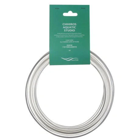 Šļūtene CHIHIROS Clean Hose caurspīdīga 12/16mm 3m
