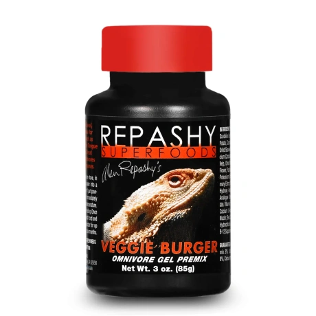 Repashy Veggie Burger 85 g - uztura bagātinātājs visēdājiem rāpuļiem