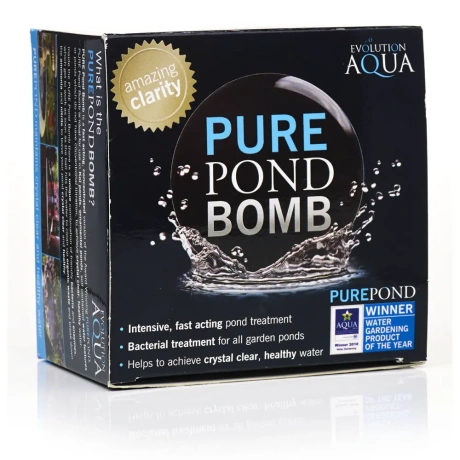 Evolution Aqua PURE Pond Bomb - препарат делающий воду прозрачной