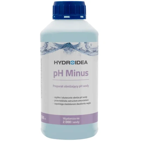Hydroidea Ph Minus 500 ml - pazemina ūdens pH