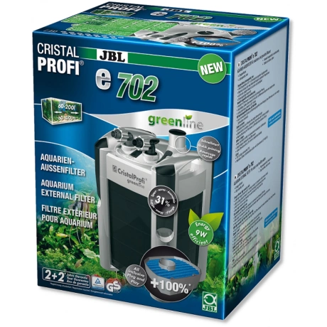 Внешний фильтр JBL CRISTALPROFI e702 greenline от 60 до 200 л