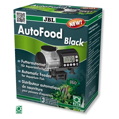 JBL AutoFood Black Automātiska akvārija zivju barotava, melna