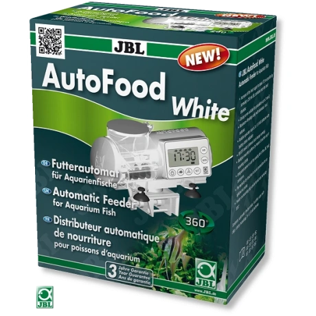 JBL AutoFood White Automātiska akvārija zivju barotava, balta