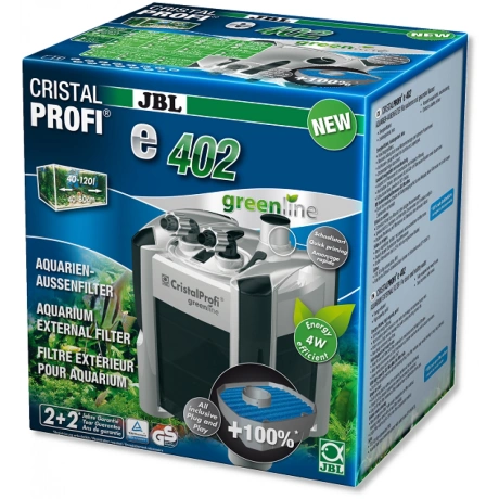 Внешний фильтр JBL CRISTALPROFI e402 greenline от 40 до 120 л
