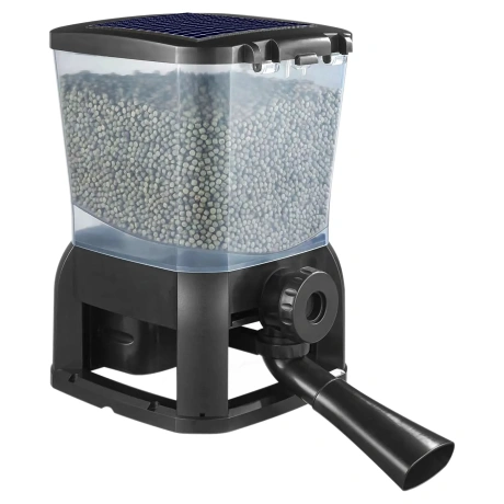 Jecod Solar Auto Feeder 6l - солнечная кормушка для пруда