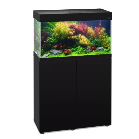 Аквариум Aquael OPTISET 125L (81x36x51 Cm) черный, с тумбой