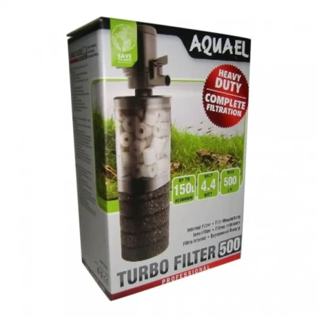 Aquael Turbo Filter 500, внутренний фильтр для аквариума до 150л