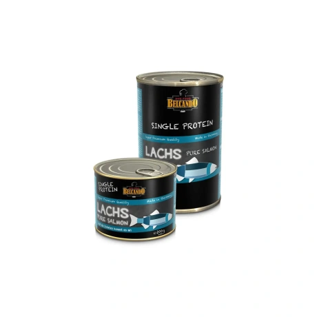 BELCANDO Pure Salmon консервы для взрослых собак с лососем, 400g