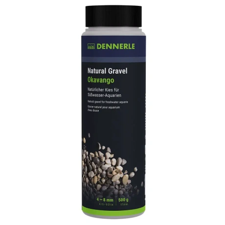 Dennerle Natural Gravel Okavango, 500 g 4-8mm