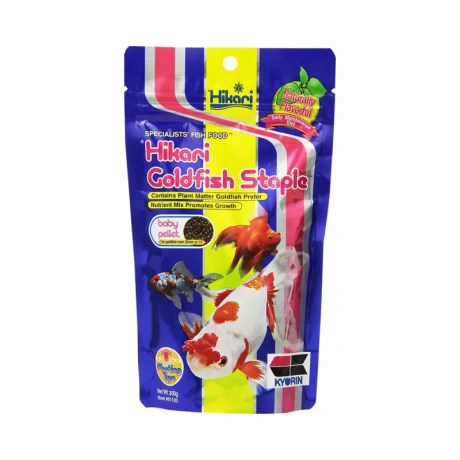 Hikari Goldfish Staple Baby полноценный ежедневный корм для Золотых рыб и декоративных Карпов 300g