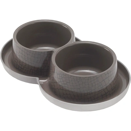 Миска Double Trendy Dinner Wildlife 2x350мл