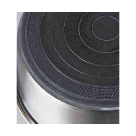 Nerūsējošā tērauda bļoda, gumijas pamatne, 1,7 l/ø 21 cm