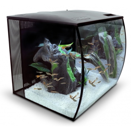 Аквариум Fluval FLEX 57л чёрный